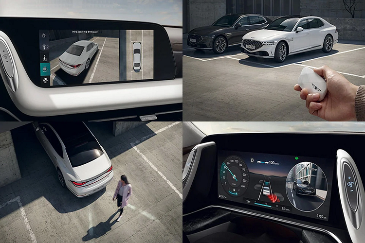 Không gian hàng ghế trước lẫn sau đều vô cùng sang trọng và ấn tượng. Tất cả các ghế đều được bọc da cao cấp, chỉ viền sắc nét. Các ghế trước có chế độ thoải mái ergo-relaxing với 10 đệm hơi ở lưng và 2 đệm hơi ở mặt ghế. Ghế cung cấp 4 kiểu mát-xa bao gồm “toàn thân, thắt lưng, xương chậu và phần trên cơ thể", với 3 lựa chọn về "thời gian và cường độ mát-xa.”