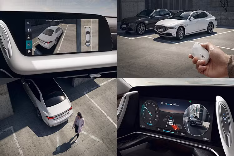 Không gian hàng ghế trước lẫn sau đều vô cùng sang trọng và ấn tượng. Tất cả các ghế đều được bọc da cao cấp, chỉ viền sắc nét. Các ghế trước có chế độ thoải mái ergo-relaxing với 10 đệm hơi ở lưng và 2 đệm hơi ở mặt ghế. Ghế cung cấp 4 kiểu mát-xa bao gồm “toàn thân, thắt lưng, xương chậu và phần trên cơ thể", với 3 lựa chọn về "thời gian và cường độ mát-xa.”