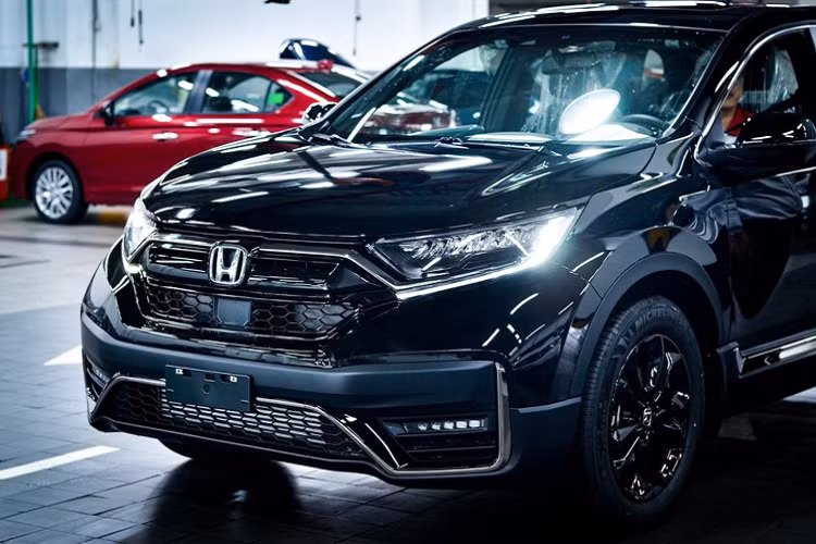 Trong khi đó, nội thất Honda CR-V LSE sử dụng vật liệu tối màu như ốp vân gỗ màu đen, hàng ghế phía trước với điểm nhấn là dòng chữ “Black Edition” được thêu tỉ mỉ, trần xe màu đen và các đường viền trang trí trên táp lô, mặt đồng hồ và cánh cửa cũng được chuyển sang màu đen.