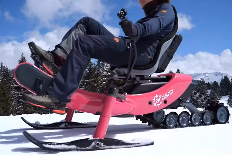 Arosno e-trace - xe dap dien truot tuyet gia 179 trieu dong