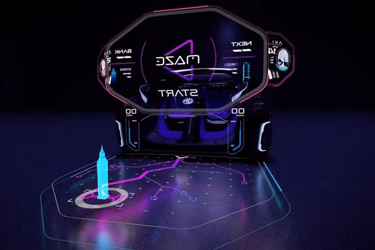 SAIC Design nói rằng chiếc xe MG Maze concept nắm bắt tình huống “chơi game tại nhà” và truyền tải điều đó dưới dạng một chiếc ô tô công nghệ tân tiến. Bố cục, chi tiết, chất liệu và màu sắc, “tất cả đều được thúc đẩy bởi ý tưởng đó để giúp kết nối và xây dựng một cộng đồng xung quanh hoạt động di chuyển”.