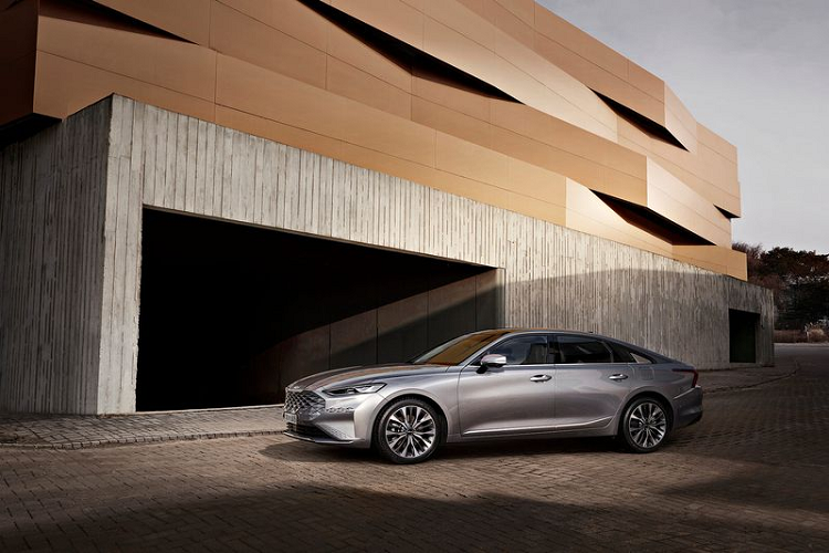 Kia K8 2022 lo dien, sedan dau bang thay the K7/Cadenza-Hinh-2