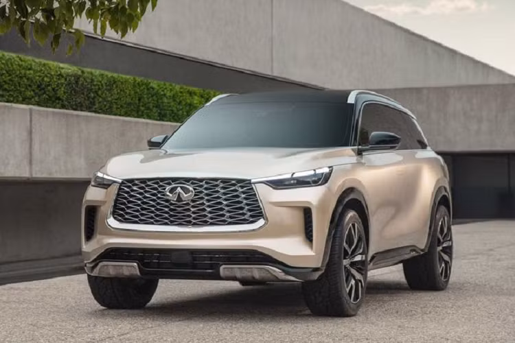 Về thiết kế, kiểu dáng của QX60 2022 sẽ rất trung thành với mẫu QX60 Monograph Prototype concept có diện mạo bắt mắt, mượt mà, đi kèm đèn pha thanh mảnh và lưới tản nhiệt dạng lưới nổi bật. Mức giá xe Infiniti QX60 2022 hiện vẫn là một ẩn số khó đoán.