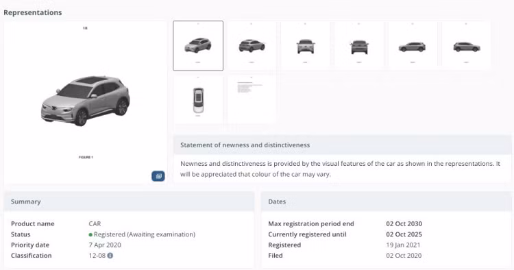 Lo dien 2 mau oto moi duoc VinFast dang ki bao ho tai Uc