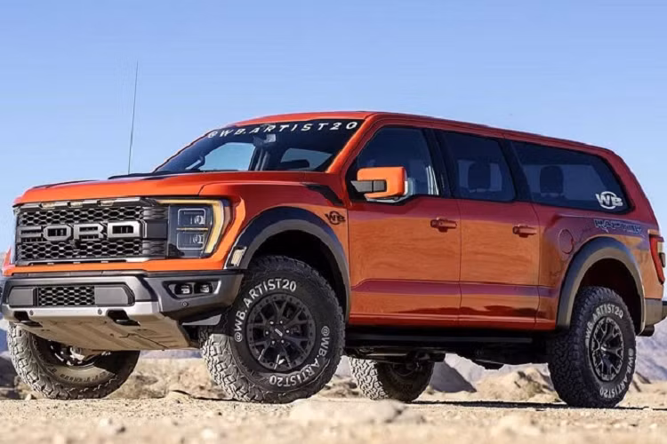 Sieu SUV Ford F-150 Raptor tuyet dep va day suc manh