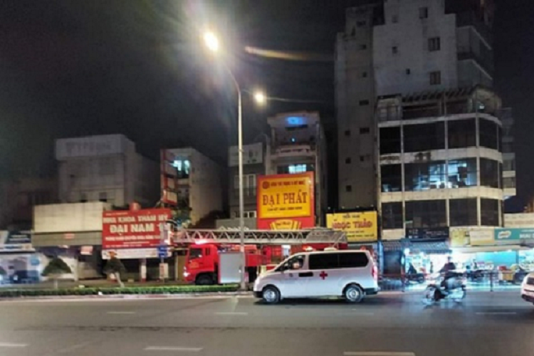 Chay tai phong giao dich Sacombank Ba Chieu