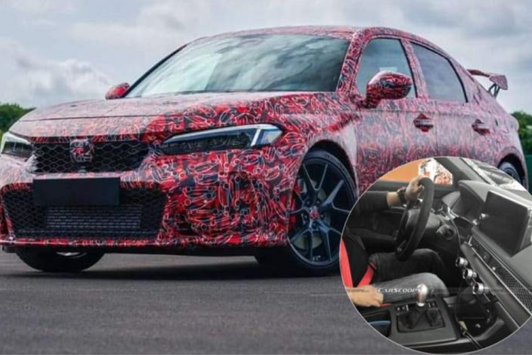 Mới đây, một nguyên mẫu thử nghiệm của Honda Civic Type R 2022 mới đã được bắt gặp trên đường chạy thử và tiết lộ khá nhiều về nội thất xe. 