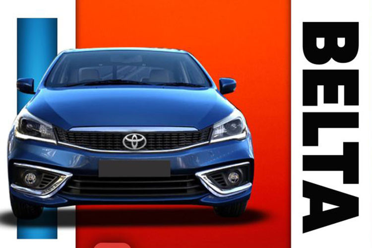 Đến nay, những hình ảnh đầu tiên của mẫu sedan giá rẻ Toyota Belta 2022 mới đã bị rò rỉ trên mạng. Những hình ảnh đầu tiên của Toyota Belta 2022 được chụp ở gần nhà máy của liên doanh Maruti Suzuki tại Manesar thuộc bang Haryana, Ấn Độ.