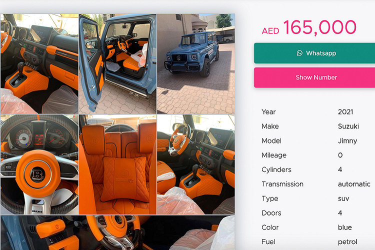 Bên dưới nắp ca-pô Jimny là khối động cơ xăng 4cyl dung tích 1.5L (N/A; K15B) cho công suất tối đa khiêm tốn ở mức 100 mã lực tại 6.000 v/p và mô-men xoắn cực đại 128Nm có được từ 4.400 v/p.