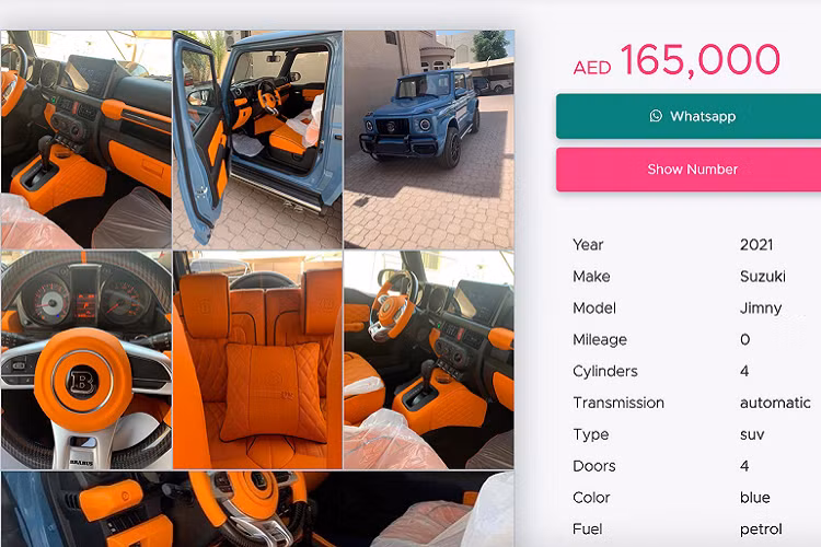 Bên dưới nắp ca-pô Jimny là khối động cơ xăng 4cyl dung tích 1.5L (N/A; K15B) cho công suất tối đa khiêm tốn ở mức 100 mã lực tại 6.000 v/p và mô-men xoắn cực đại 128Nm có được từ 4.400 v/p.