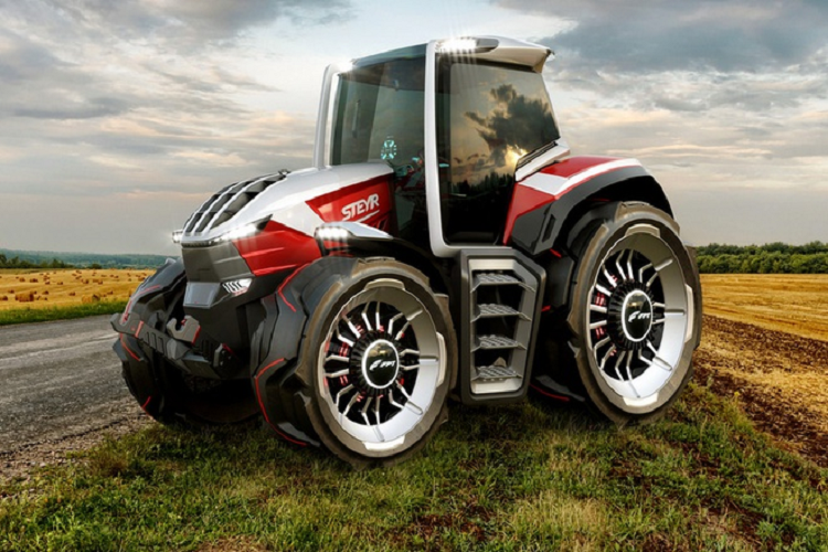 Steyr Konzept - may cay tuong lai dung dong co hybrid-Hinh-2