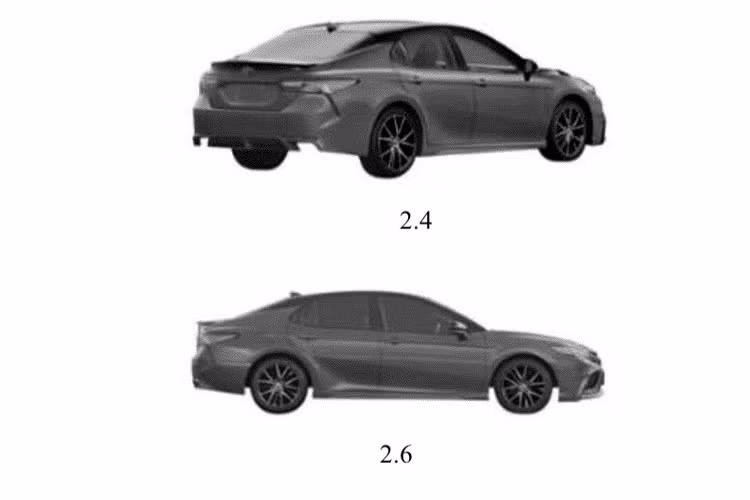 Dự kiến, sau Thái Lan, Toyota Camry 2022 sẽ về Việt Nam. Vào hồi tháng 1 đầu năm nay, Toyota Camry mới cũng đã bị rò rỉ hình ảnh từ tài liệu đăng ký bảo hộ kiểu dáng công nghiệp tại Việt Nam. Điều bất ngờ là trong đó, có cả phiên bản hybrid.