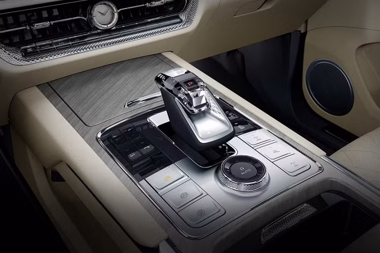 Ở bên sườn, Tank 500 không có nhiều đường dập gân nhưng vẫn toát lên vẻ khỏe khoắn. Xe dùng bộ vành hợp kim 18 inch và sơn phối 2 màu, đi với lốp Michelin Primacy SUV có kích thước 265/60 R18. Đằng sau, Tank 500 được trang bị cụm đèn hậu nằm dọc và lốp dự phòng nằm trên cửa cốp. Ngoài ra, vỏ của lốp dự phòng còn được tích hợp camera lùi