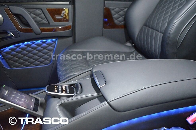 Chiếc xe Mercedes-AMG G63 bọc thép chống đạn này được phát triển dựa trên phiên bản mới. Tuy nhiên, so với xe tiêu chuẩn, chiếc Mercedes-AMG G63 bọc thép chống đạn được kéo dài đến 500 mm.
