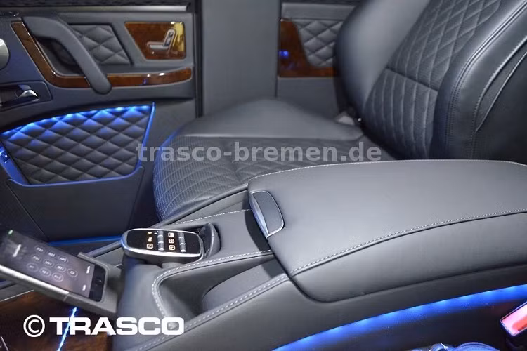 Chiếc xe Mercedes-AMG G63 bọc thép chống đạn này được phát triển dựa trên phiên bản mới. Tuy nhiên, so với xe tiêu chuẩn, chiếc Mercedes-AMG G63 bọc thép chống đạn được kéo dài đến 500 mm.