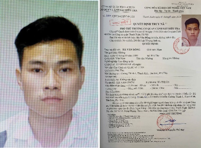 Công an Hà Nội truy nã đối tượng gây thương tích cho cai thầu Cong an Ha Noi truy na doi tuong gay thuong tich cho cai thau