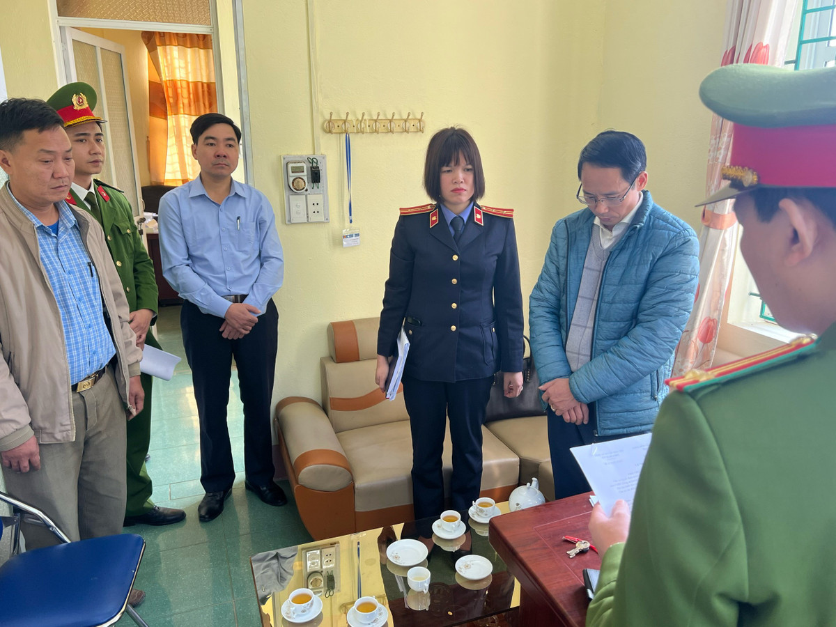 Lao Cai: Bat giam Chu tich UBND xa Xuan Hoa Vu Thanh Cong-Hinh-2