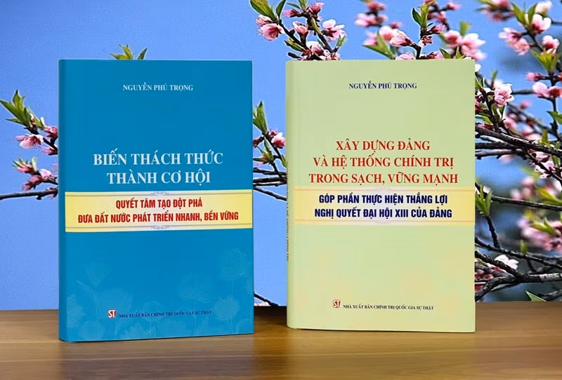 Xuat ban 2 cuon sach cua Tong Bi thu Nguyen Phu Trong