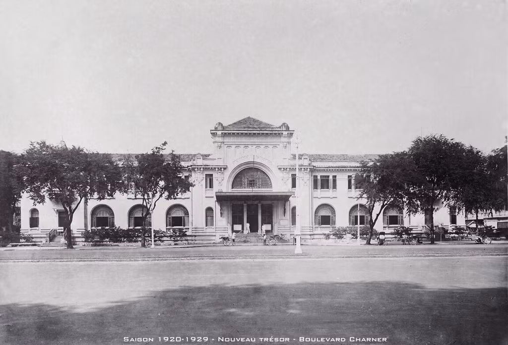 Trụ sở Tổng nha Ngân khố nhìn từ chính diện. Ảnh tư liệu.