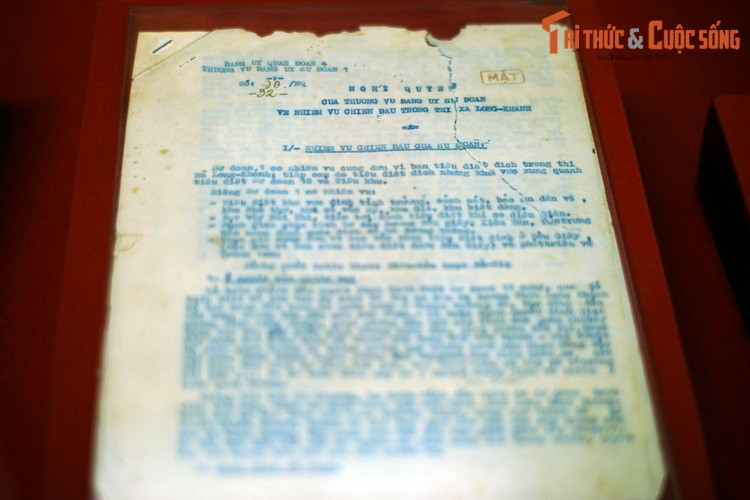 Nghị quyết của Thường vụ Đảng ủy Sư đoàn 341 về nhiệm vụ giải phóng thị xã Xuân Lộc, ngày 4/4/1975.
