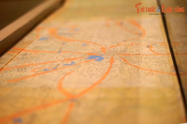 Bản đồ được hoàn thiện sau nhiều lần chỉnh lý, bổ sung, xin ý kiến của Bộ chỉ huy Chiến dịch, Quân ủy Trung ương và Bộ Chính trị về kế hoạch tác chiến của Chiến dịch Hồ Chí Minh. Ngày 22/4/1975, Bộ chỉ huy Chiến dịch duyệt lần cuối cùng kế hoạch chính thức của Chiến dịch.