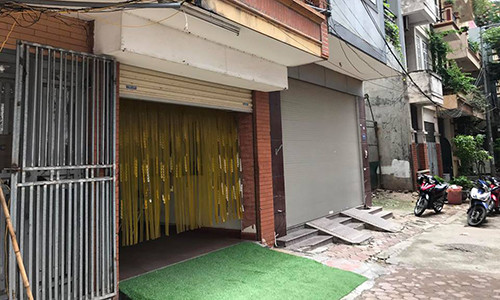 Nhà nghỉ nơi xảy ra vụ việc.