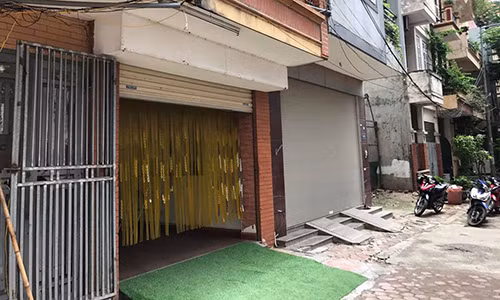 Nhà nghỉ nơi xảy ra vụ việc.