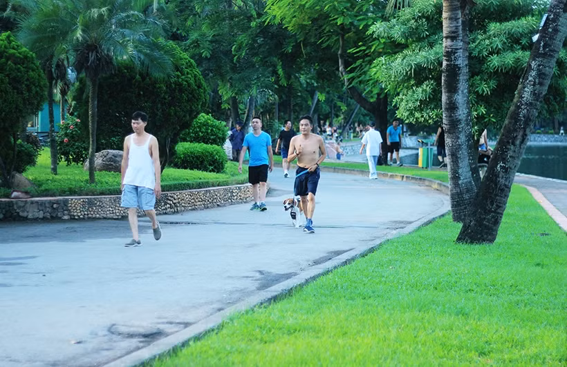 Nghị định 90/2017/NĐ-CP chính thức có hiệu lực từ ngày 15/9. Tuy nhiên việc người dân đeo rọ mõm cho chó khi đưa chúng ra nơi công cộng dường như rất hiếm.