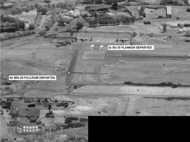 Báo chí Nga trong biết, trong thời gian qua, máy bay trinh sát của Mỹ đã gia tăng tần suất do thám căn cứ không quân Hmeimim với số lượng 3 - 4 phi vụ mỗi tuần.