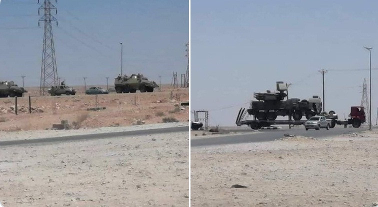 Bên cạnh đó, UAE được cho là đã viện trợ cho LNA xe bọc thép chống mìn Caiman 6x6 CAT, các xe này được trang bị giáp lồng và có tháp súng có thể gắn súng máy 7,62 mm hoặc 12,7 mm.