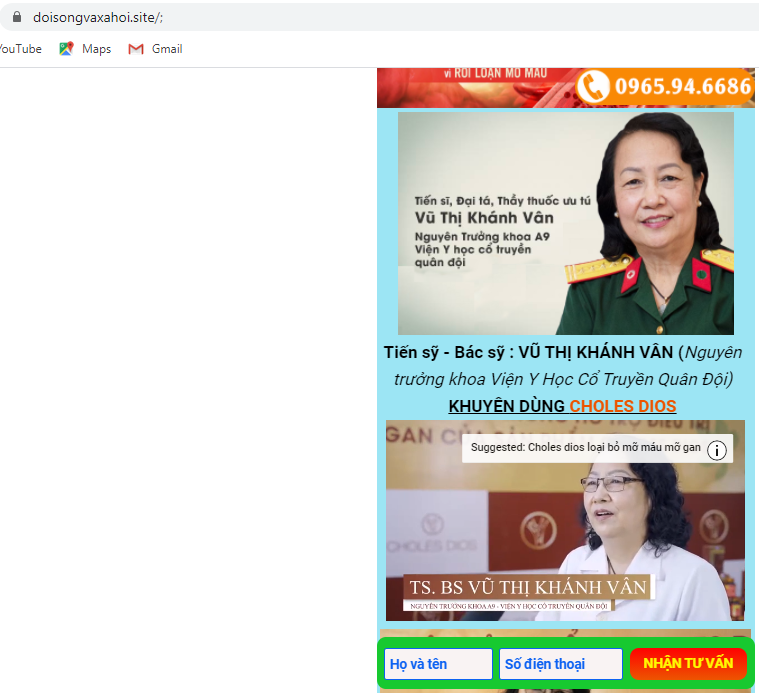 Canh bao TPBVSK Choles Dios quang cao lao, lua nguoi tieu dung-Hinh-3