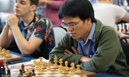 Lê Quang Liêm phấn đấu không mệt mỏi trong vòng 6 năm 4 tháng để tăng 5 bậc Ảnh: Sophie Triay