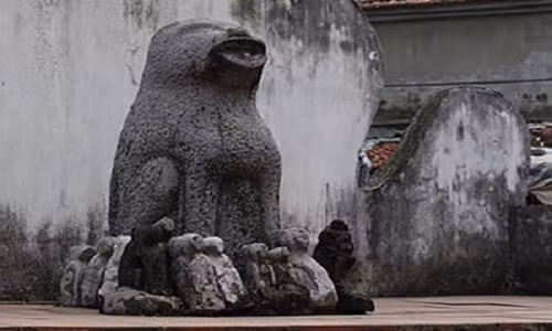 Ông Hoàng Thạch làng Địch Vĩ, xã Phương Đình, Đan Phượng, Hà Nội.