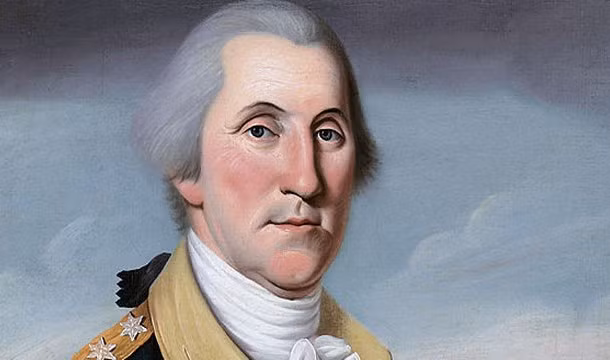 Tổng thống George Washington (trong ảnh) đóng vai trò quan trong trong việc thiết kế và xây dựng Nhà Trắng. Tuy nhiên, vị tổng thống này chưa bao giờ sống ở Nhà Trắng do nhiệm kỳ tổng thống của ông kết thúc khi tòa Bạch Ốc này chưa xây dựng xong. Do đó, Tổng thống John Adams - tổng thống thứ hai trong lịch sử Mỹ là ông chủ Nhà Trắng đầu tiên sống ở tòa Bạch Ốc.