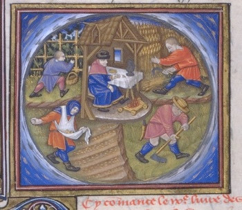 Vào thời kỳ Đen tối, với kiến thức nông nghiệp rộng lớn, các công cụ sản xuất phát triển cộng thêm thời tiết thuận lợi, nông nghiệp đạt được hiệu quả lớn. Trồng trọt và chăn nuôi gặt hái được những thành quả đáng kể, cuộc sống con người no ấm hơn. 