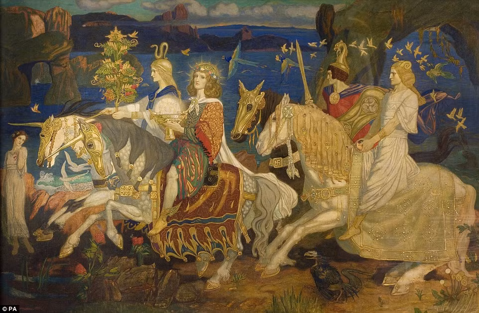 Bức tranh tuyệt đẹp do người Celtic tạo ra.