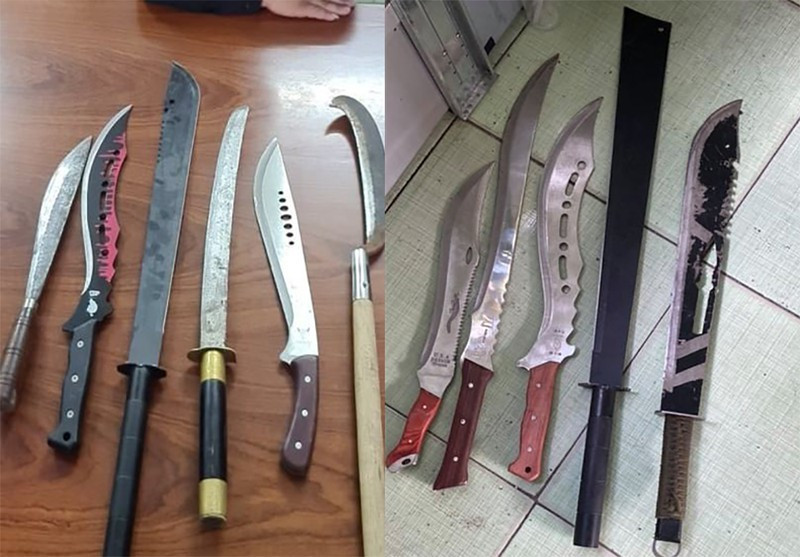 Đáng chú ý là hai băng nhóm đều là thanh thiếu niên còn trẻ tuổi, trong đó có bốn người 16, 17 tuổi. Nguyên nhân vụ việc xuất phát từ mâu thuẫn trên mạng xã hội liên quan đến một cô gái.