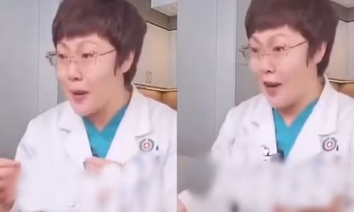 Đáng khám, nữ bác sĩ hết hồn trốn trong góc phòng vì điều này Dang kham, nu bac si het hon tron trong goc phong vi dieu nay