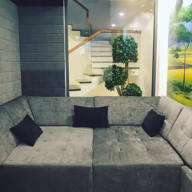 Vo hot girl cua ca si Le Hoang khoe nha tien ty do ong xa tu thiet ke-Hinh-7