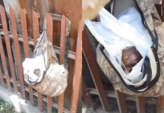 Thấy ba lô bên đường, đến nhặt phát hiện chuyện rợn người, xót xa... Thay ba lo ben duong, den nhat phat hien chuyen ron nguoi, xot xa...