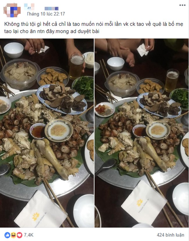 Mam com bay lan lon chung mot met van khien nhieu nguoi xuyt xoa them vi...