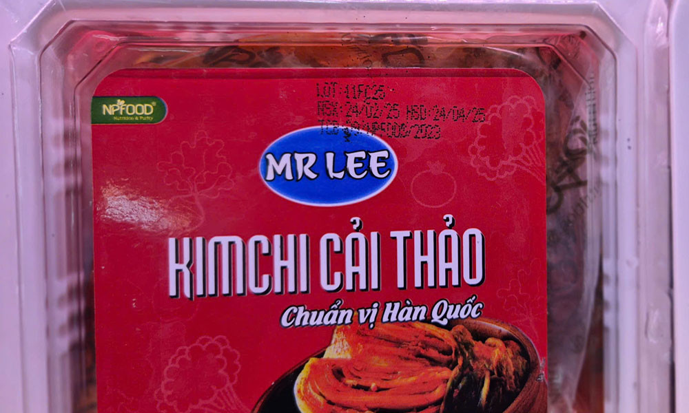 Mot sieu thi o Bac Giang ban kim chi cai thao het han