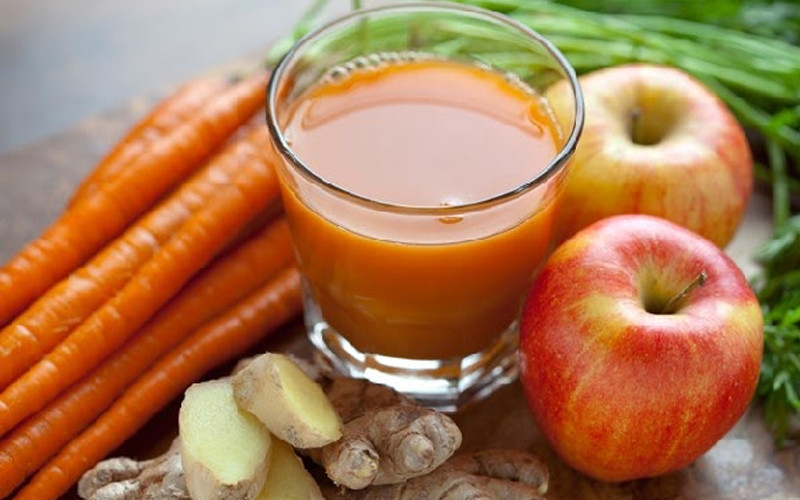 Cach an ca rot giup giam can