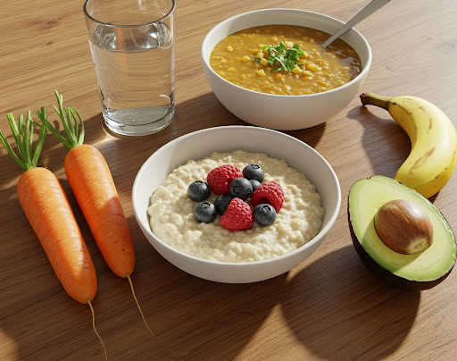 Che do dinh duong giup nguoi benh soi chong hoi phuc