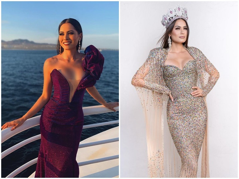 Andrea Meza tự tin diện những mẫu trang phục gợi cảm khoe triệt để vóc dáng.