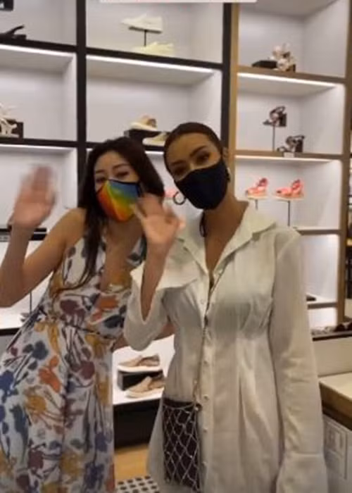 Mới đây, Khánh Vân hội ngộ đại diện Thái Lan sau chung kết.