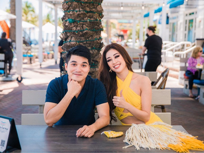 CEO Trần Việt Bảo Hoàng là người duy nhất đồng hành cùng Hoa hậu Khánh Vân ở cuộc thi Miss Universe 2020 - Hoa hậu Hoàn vũ Thế giới 2020.