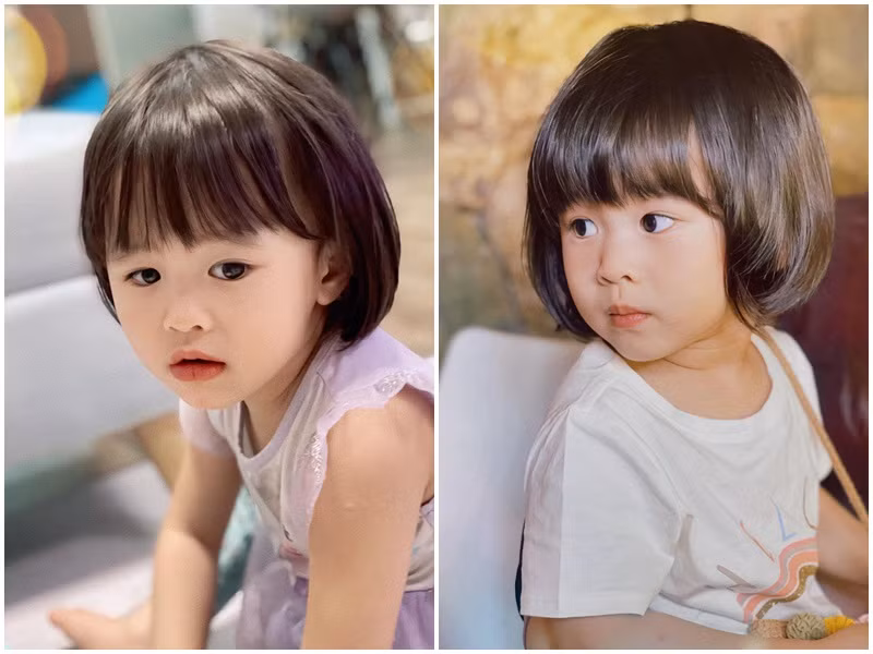 Tú Vi chia sẻ, con gái có nhiều nét giống Văn Anh nhưng tính cách lại giống Tú Vi, hơi bướng bỉnh, có phần hung dữ nhưng rất thông minh, đáng yêu, lanh lẹ, tiếp thu nhanh.