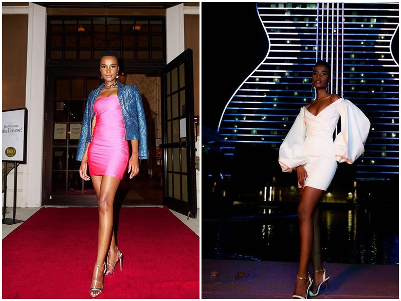 Zozibini Tunzi sẽ trao vương miện cho tân hoa hậu trong chung kết Hoa hậu Hoàn vũ Thế giới 2020 diễn ra vào sáng ngày 17/5 (giờ Việt Nam).