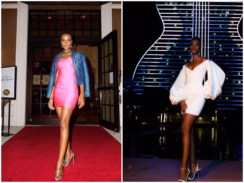 Zozibini Tunzi sẽ trao vương miện cho tân hoa hậu trong chung kết Hoa hậu Hoàn vũ Thế giới 2020 diễn ra vào sáng ngày 17/5 (giờ Việt Nam).